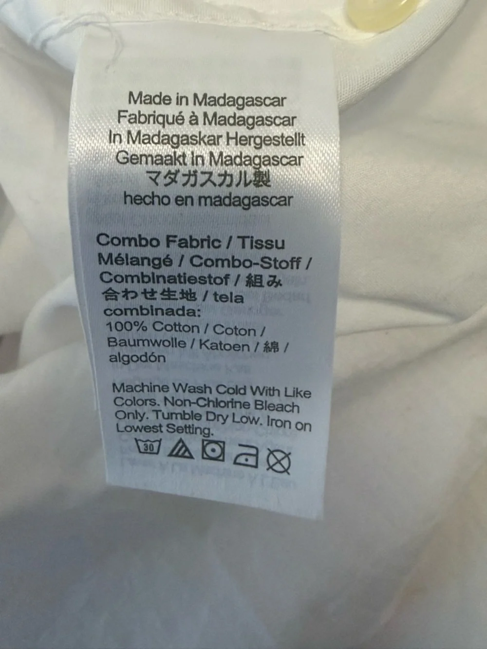 J. Crew Men’s Secret Wash 100% Cotton Poplin Button Down Shirt NWT S White